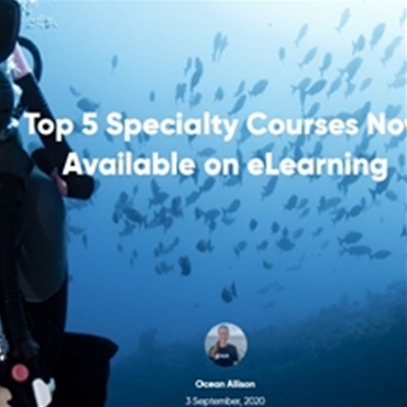 Top 5 PADI Specialty Courses Now Available on eLearning